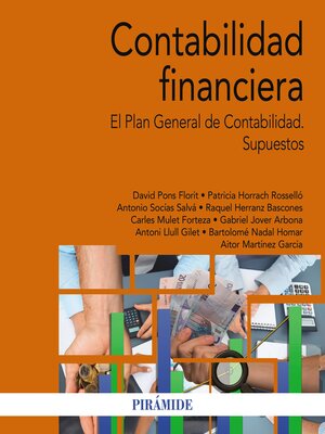 cover image of Contabilidad financiera